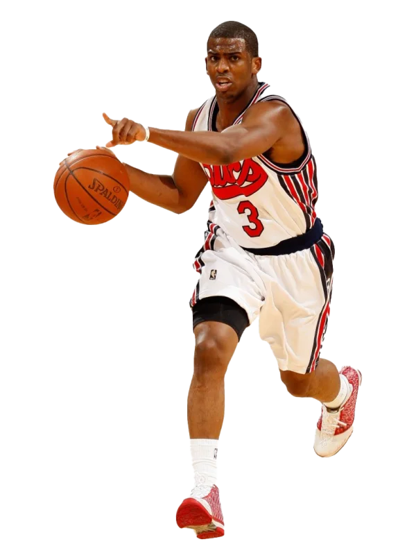 Chris Paul Dribbling Basketball PNG Transparent