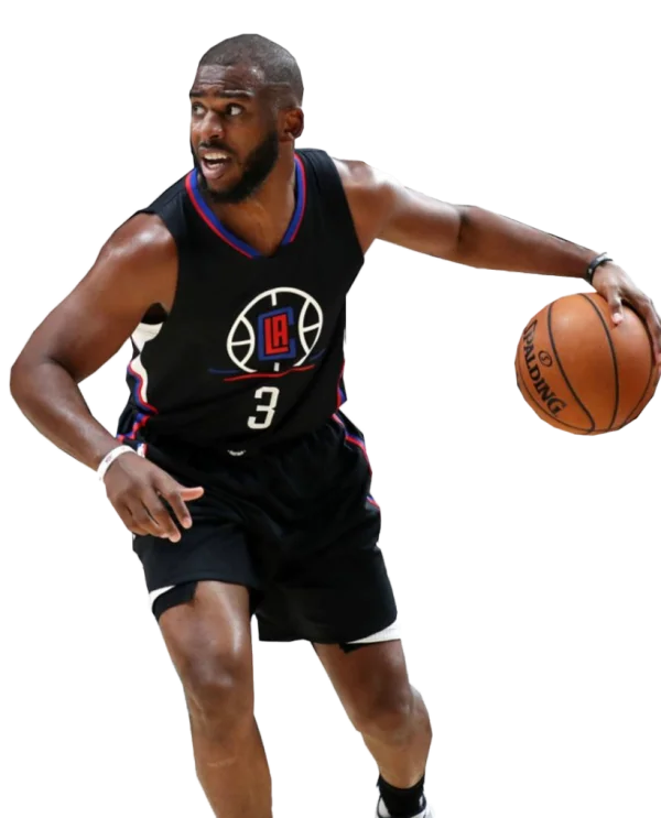 Chris Paul Dribbling Basketball PNG Transparent