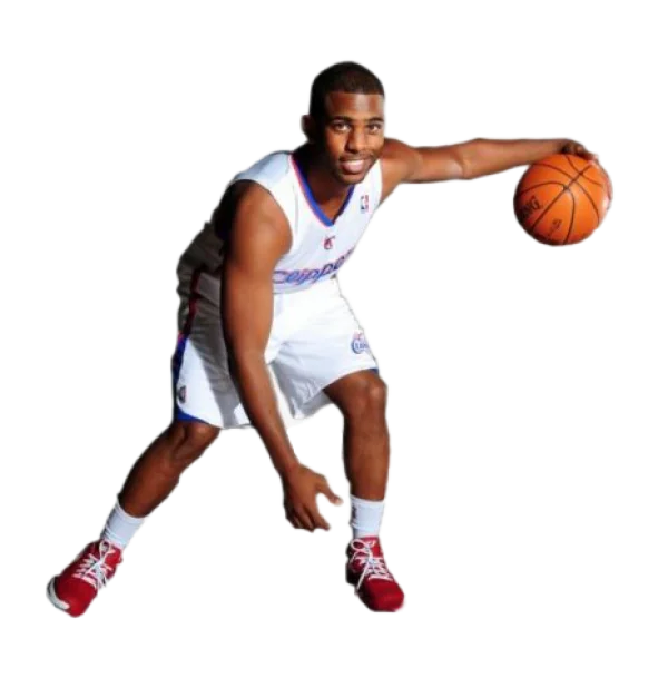 Chris Paul Dribbling Basketball PNG Transparent