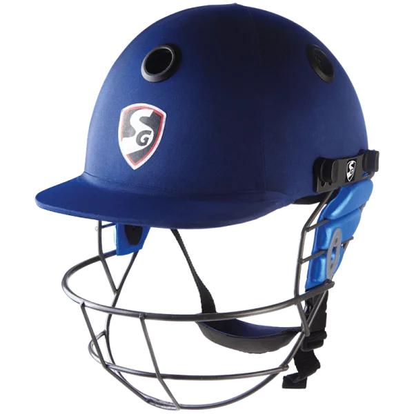 Blue Cricket Helmet PNG Transparent Background