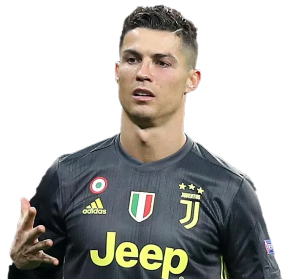 Cristiano Ronaldo Juventus Jersey PNG Transparent