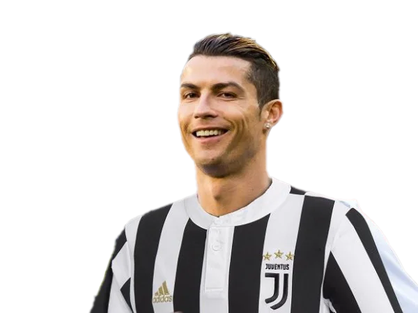 Cristiano Ronaldo Juventus PNG Transparent Background
