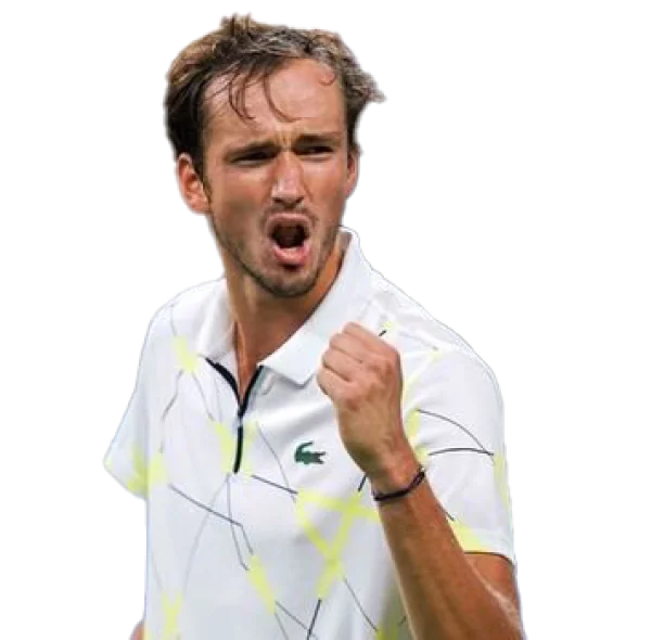 Daniil Medvedev Celebrating PNG Transparent Background