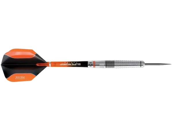 Harrows Dart with Black Orange Flights PNG
