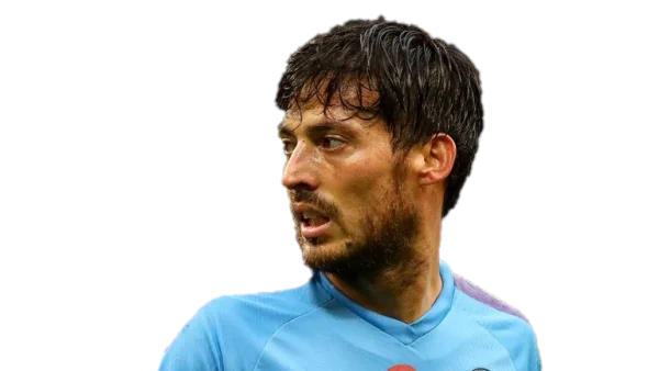 Professional Footballer David Silva Close-up PNG
