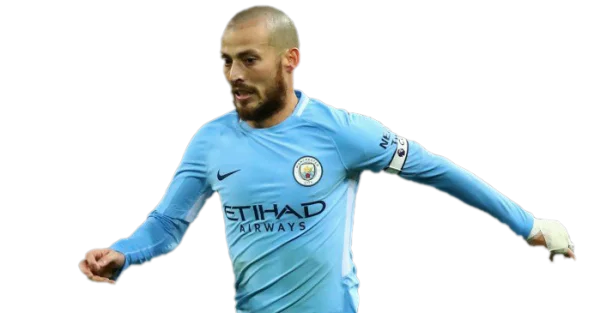David Silva Manchester City Player PNG