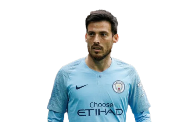 David Silva Manchester City Player PNG
