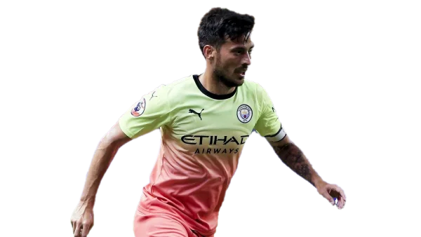 David Silva Manchester City Player PNG