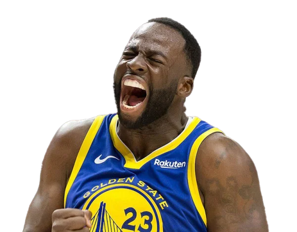 Draymond Green Golden State Warriors Intense Yell PNG