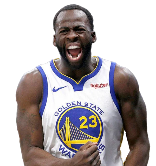 Draymond Green Golden State Warriors Yelling PNG