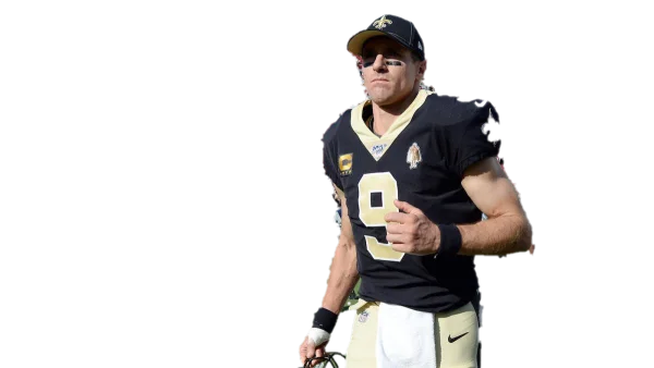 Drew Brees New Orleans Saints Football Player PNG