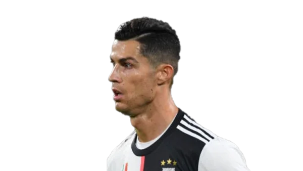 Cristiano Ronaldo Juventus Jersey Profile View PNG