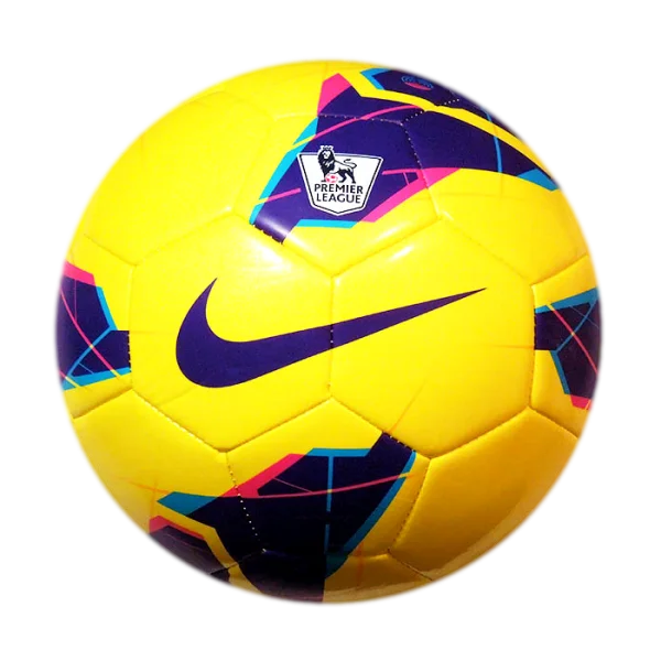 Yellow Premier League Nike Football PNG