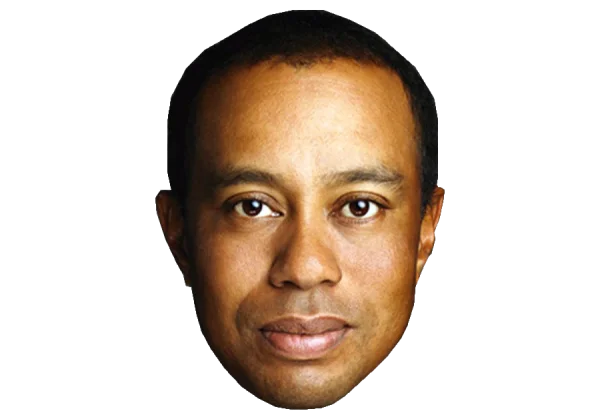 Tiger Woods Headshot PNG