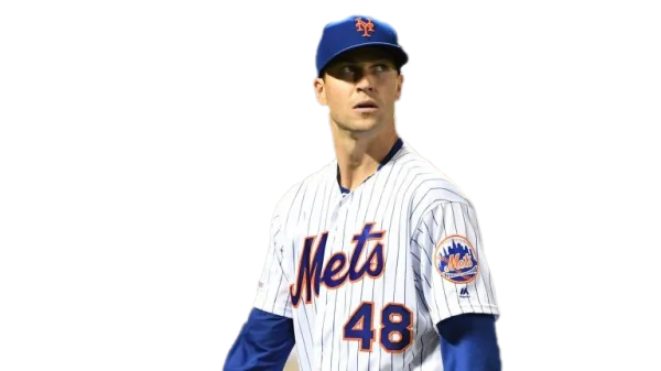 New York Mets Player Jacob deGrom #48 PNG
