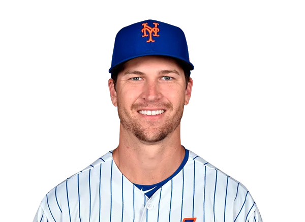 Jacob deGrom New York Mets Player Portrait PNG