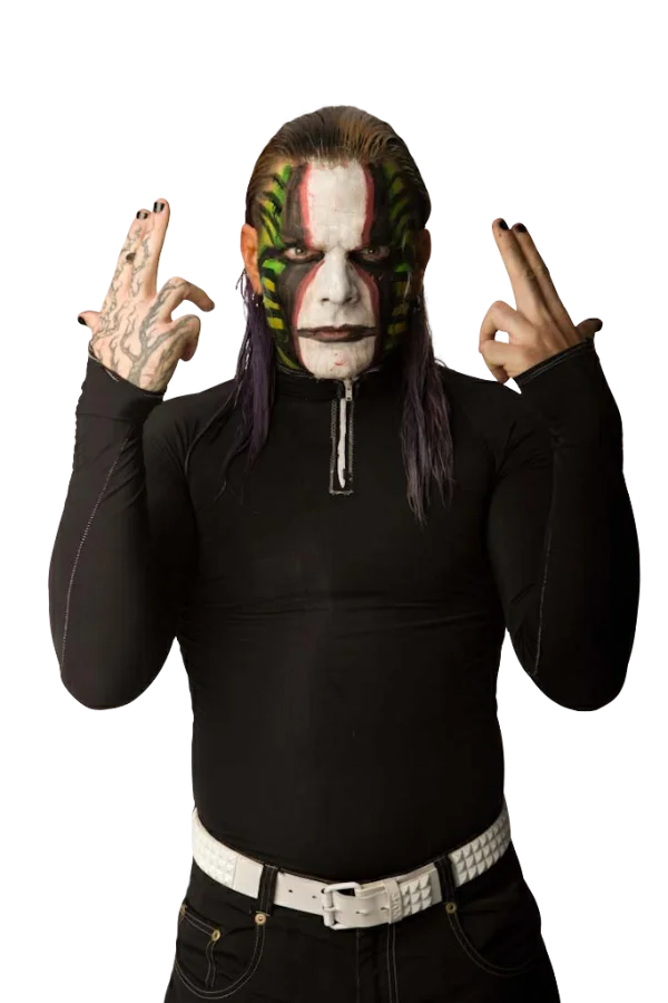 Jeff Hardy Professional Wrestler with Face Paint PNG