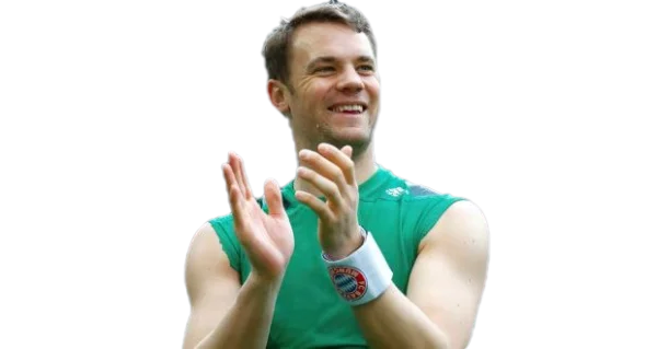 Manuel Neuer Bayern Munich Goalkeeper Clapping PNG