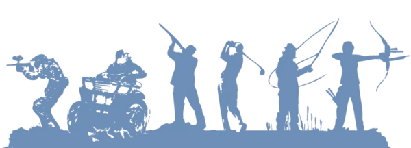 Outdoor Sports and Activity Silhouettes Collection PNG