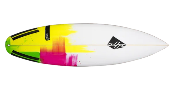 Colorful Artistic Surfboard PNG