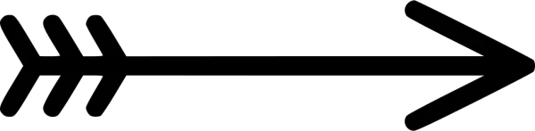 Black Right Arrow Silhouette PNG