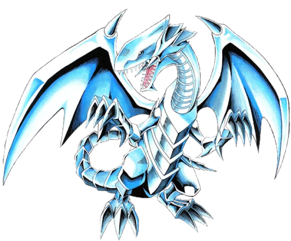 Blue-Eyes White Dragon Iconic Card Monster PNG