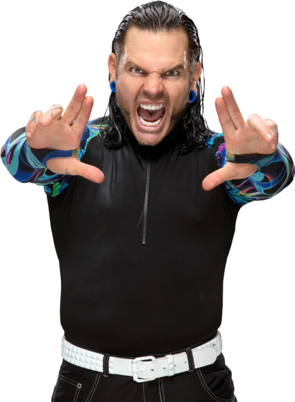 Jeff Hardy Professional Wrestler Aggressive Pose PNG