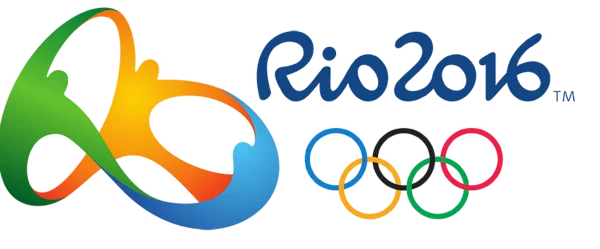 Rio 2016 Olympic Games Logo with Rings PNG
