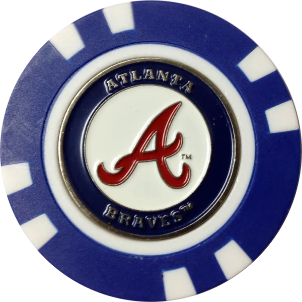Atlanta Braves Poker Chip PNG