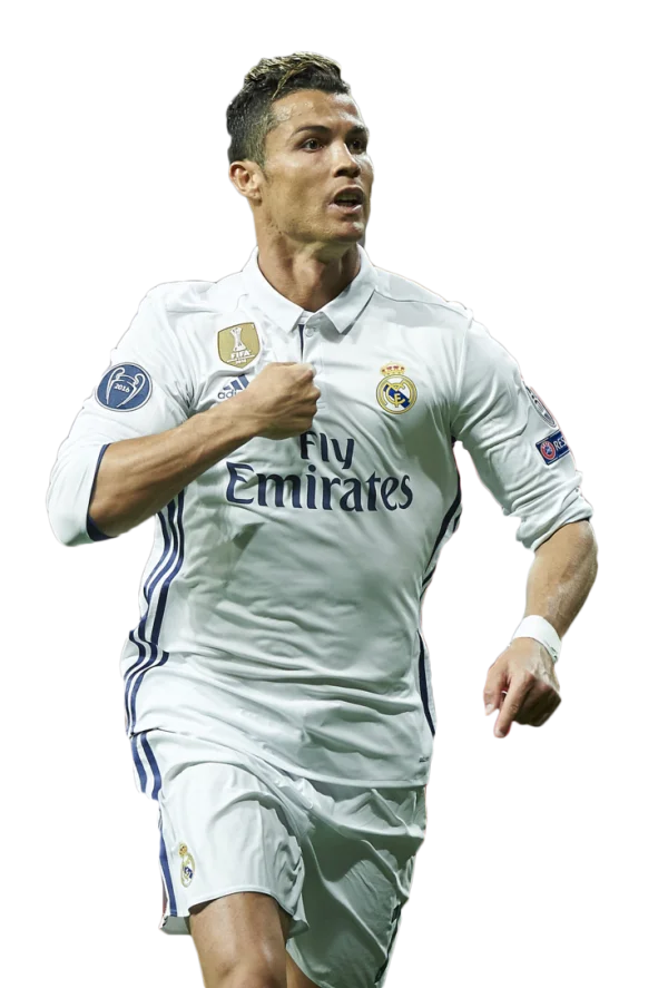 Cristiano Ronaldo Real Madrid Celebration PNG
