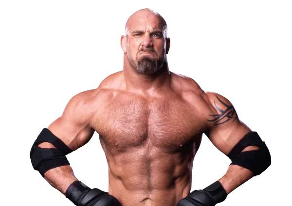 Bill Goldberg Wrestler Angry Pose PNG