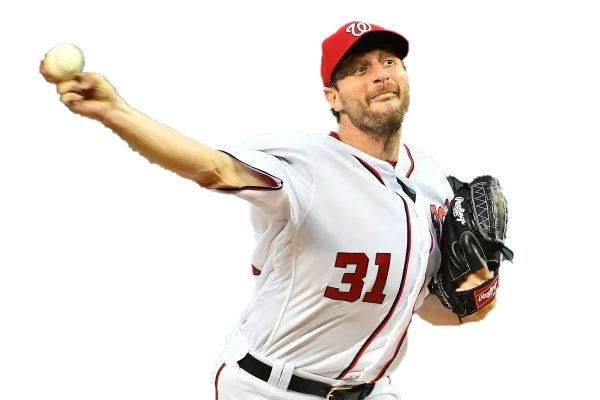 Baseball Pitcher #31 Throwing Ball PNG