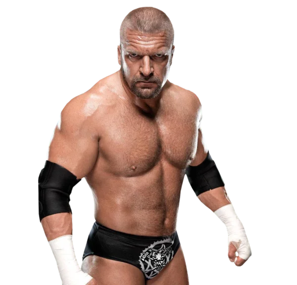Triple H Professional Wrestler Intense Stare PNG