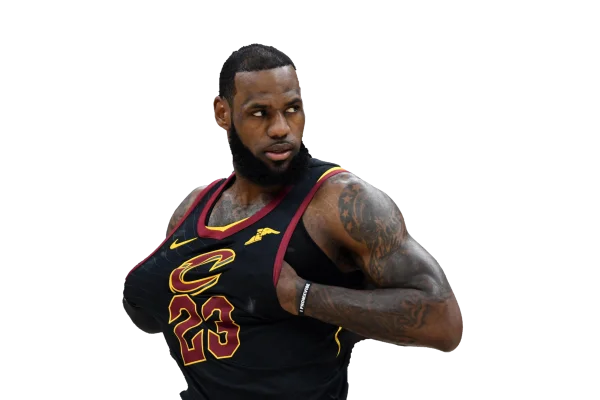 LeBron James Cleveland Cavaliers #23 Jersey PNG