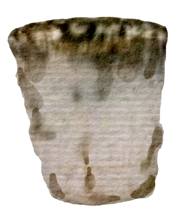 Distressed Old Paper Texture with Stains PNG