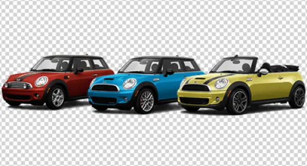 Mini Cooper Cars Collection Transparent PNG