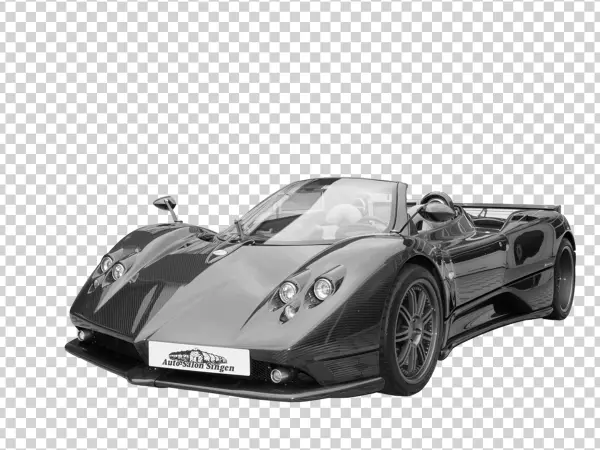 Pagani Zonda Luxury Sports Car PNG Transparent Background
