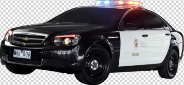 Police Car PNG Transparent Background
