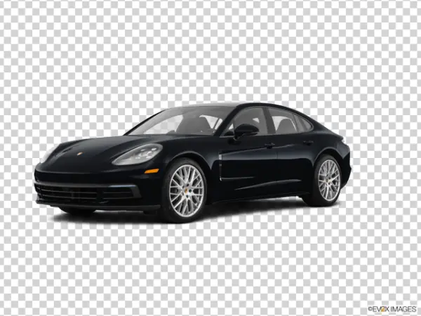 Black Porsche Panamera Luxury Car PNG