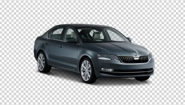 Skoda Octavia Sedan Car PNG Transparent Background