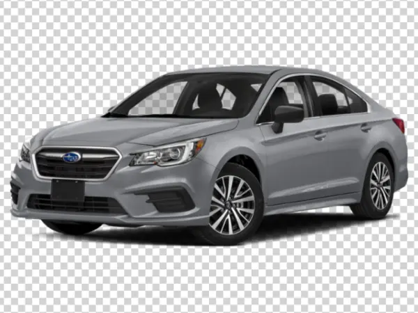 Grey Subaru Legacy Car PNG Transparent Background