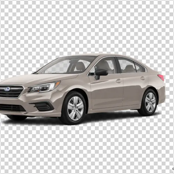 Beige Subaru Legacy Sedan PNG Transparent