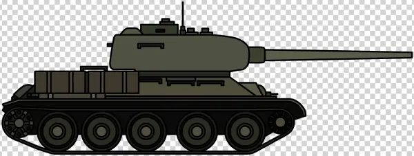 Military Tank PNG Transparent Background