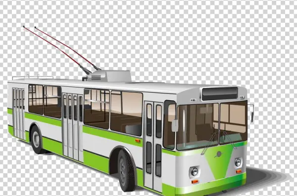 Trolleybus Public Transport PNG Transparent