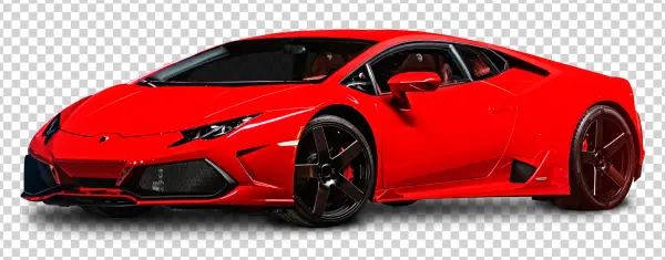 Red Lamborghini Huracan Sports Car PNG