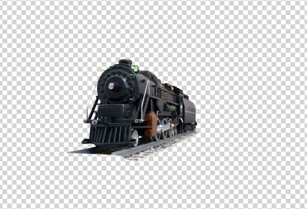 Model Steam Train PNG Transparent Background