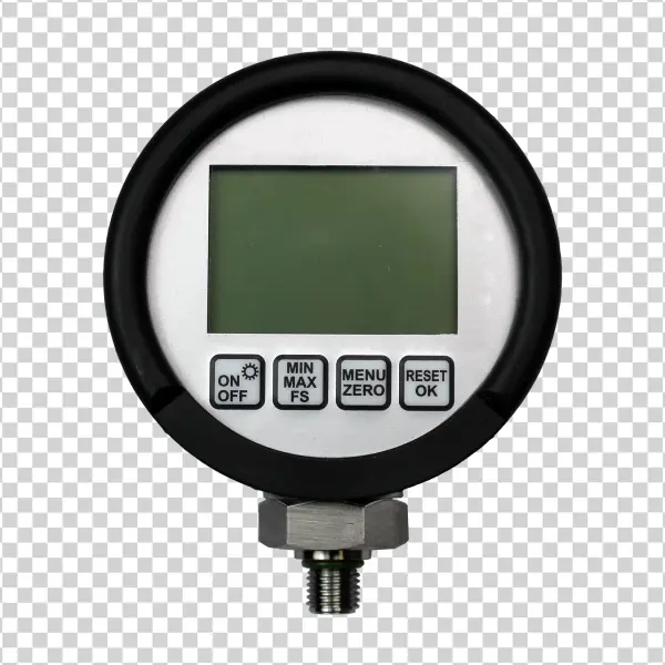 Digital Pressure Gauge PNG Transparent Background