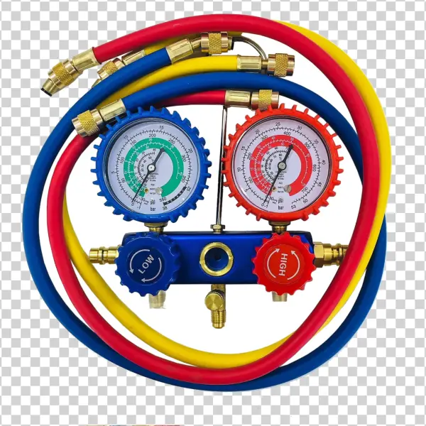 AC Manifold Gauge Set PNG Transparent Background