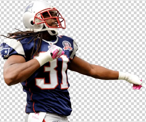 New England Patriots Football Player #31 PNG