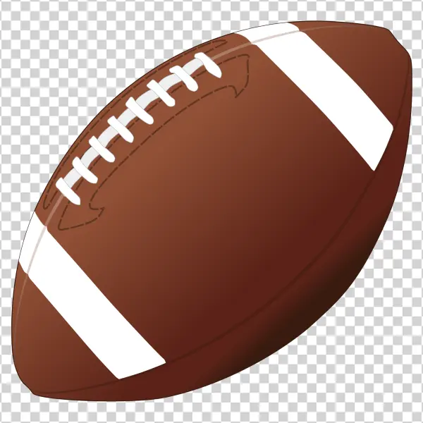 American Football PNG Transparent Background